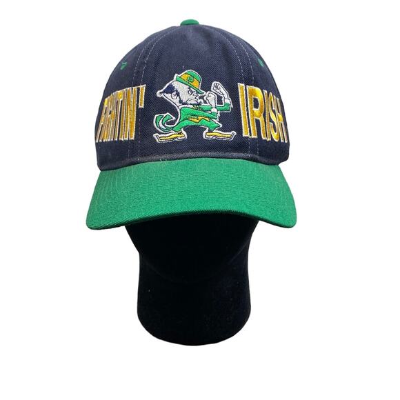 Casquette Snapback Vintage Notre Dame Fighting Irish Des Années 90 Par Starter - Modèle The Classic